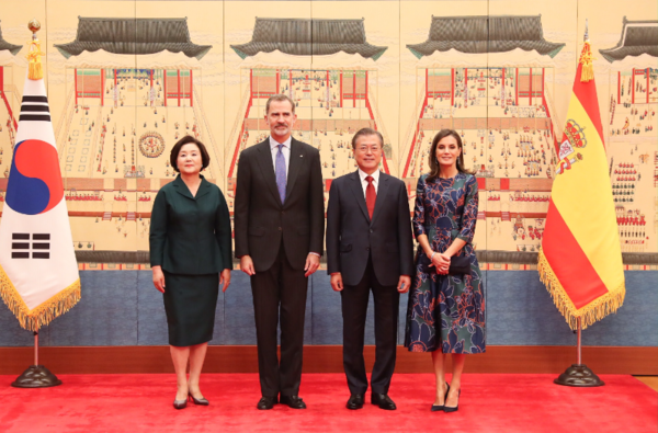 King Felipe and Queen Letizia visited South Korea last Octber to strengthen the bilateral relationships between both countries.