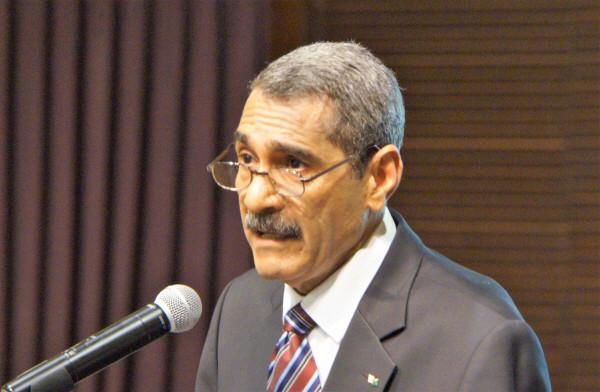 Ambassador Mohammed El Amine Derragui of Algeria in Seoul.