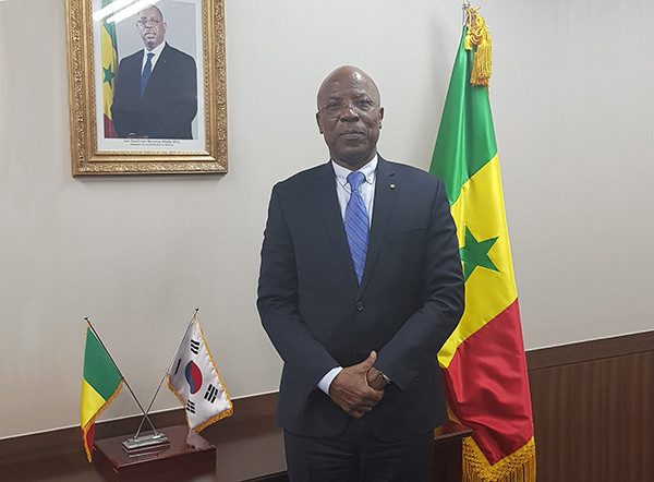 Ambassador Mamadou Gueye Faye of Senegal in Seoul
