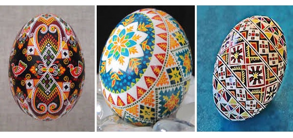 Pysanka is a Ukrainian Easter eggs of different styles and coloring.
