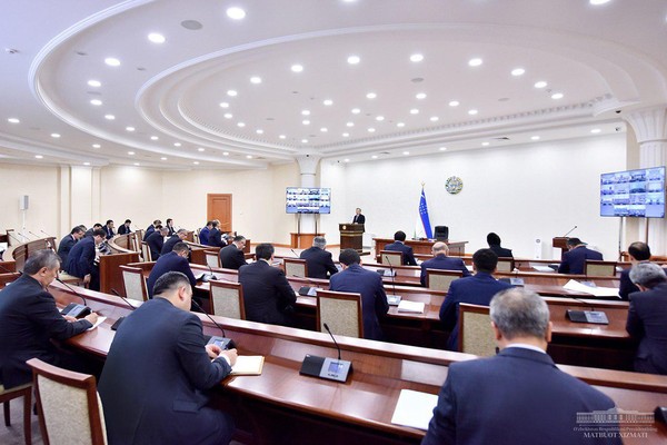 On April 22, a video conference took place under the chairmanship of President Shavkat Mirziyoyev of the Republic of Uzbekistan. 