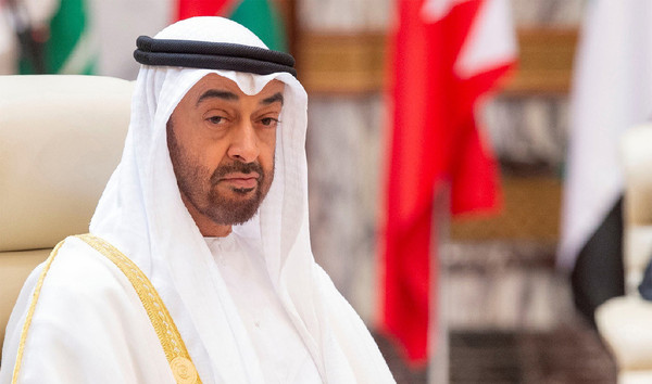 Sheikh Mohammed bin Zayed Al Nahyan, Crown Prince of the Emirate of Abu Dhabi and Deputy Supreme Commander of the United Arab Emirates Armed Forces.