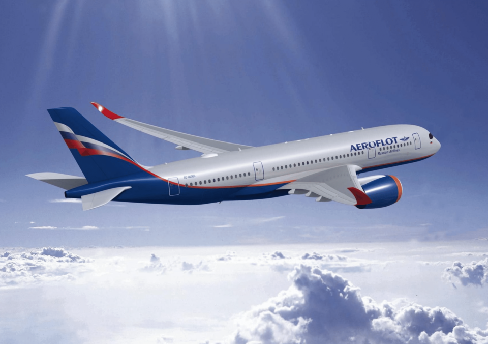 Aeroflot's new A350