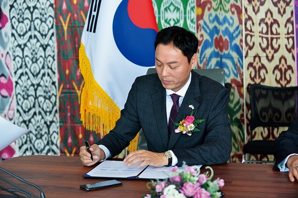 Senior Vice Chairman Kim Chang-keon of Korea-Uzbekistan Business Center