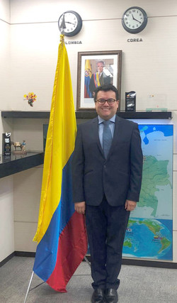 Ambassador Juan Caiza, The Embassy of Colombia in Seoul
