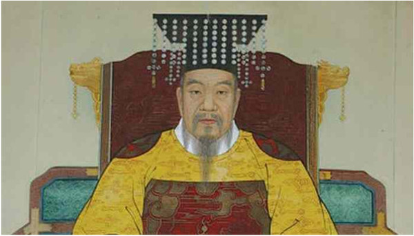 Founder-King Taejo Wanggeon of the Goryeo Dynasty of Korea located in the Nowon-gu District in Seoul