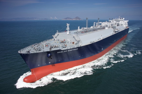 Samsung Heavy Industries has won its first order this year with a contract to build an LNG carrier./ Courtesy of SHI