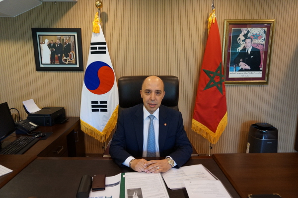 Ambassador Chafik Rachadi of Morocco in Seoul
