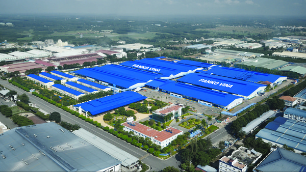 Whole view of PANMKO Vina factory in Vietnam