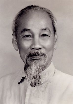 The late President Ho chi-minh of vietnam, who founded the Socialist Republic of Vietnam of today.