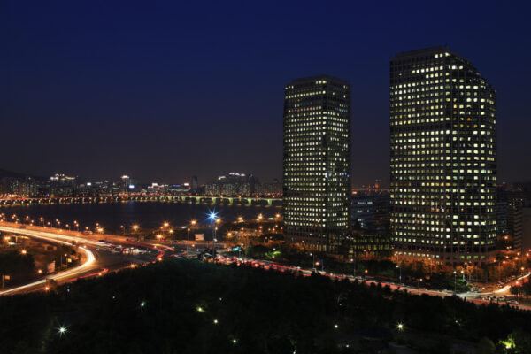 LG Twin Towers in Youido, Seoul