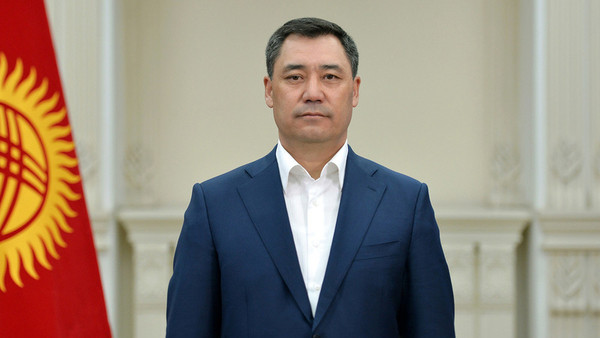 President Sadyr Japarovof the Republicof Kyrgyzstan