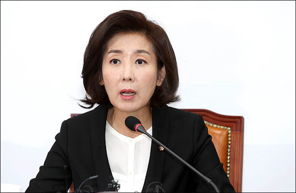 National Assemblywoman Na Kyung-won of the ppp