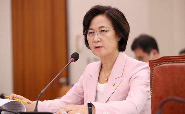 Former Justice Minister Choo Mi-ae