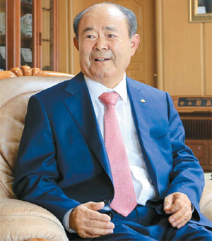 Chung Chang-seon, chairman of Jungheung Group