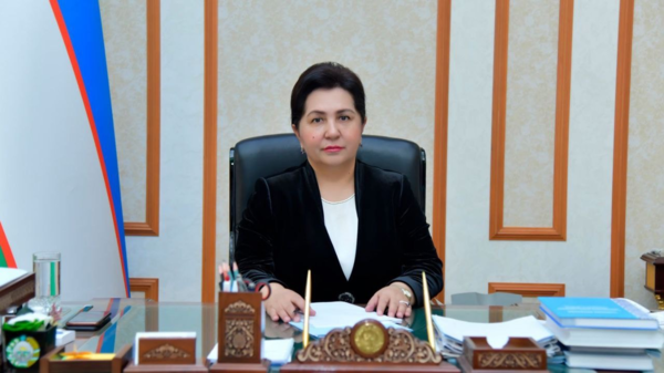 Chairperson Tanzila Narbayeva of the Senate (Oliy Majlis) of Uzbekistan