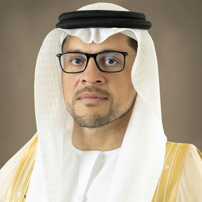 Chairman Mohammed Ali Al Shorafa of the Abu Dhabi Department of Economic Development.