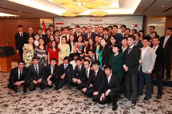Tajikistan National Day party in Seoul at Lotte Hotel.