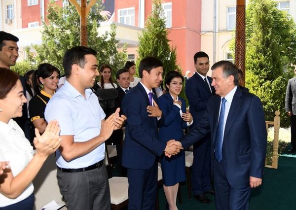 The President of Uzbekistan met with youth