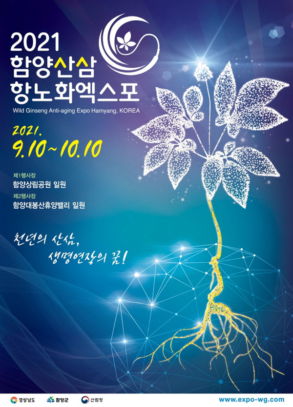 ‘2021 Wild Ginseng Anti-aging Expo’ Poster