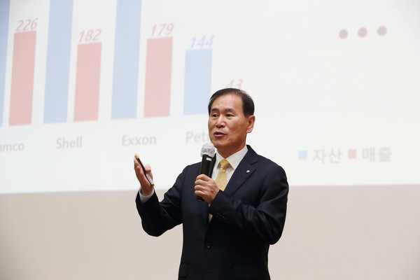President & CEO Kim Dong-sub of the Korea National Oil Corporation