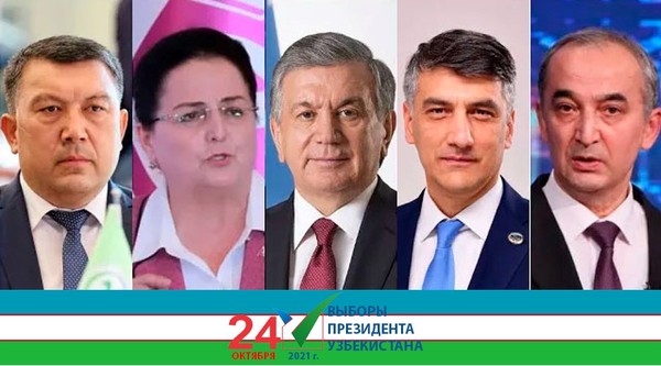In Uzbekistan the candidates are holding meetings with voters