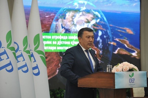 Presidential candidate of the Republic of Uzbekistan from the Ecological Party of Uzbekistan Narzullo Oblomurodov met with Karakalpakstan voters