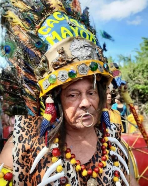 An indigenous man of the Miskitos tribe in Nicaragua