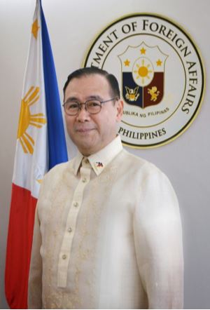 Secretary of Foreign Affairs Teodoro L. Locsin, Jr. of the Republic of Philippines.
