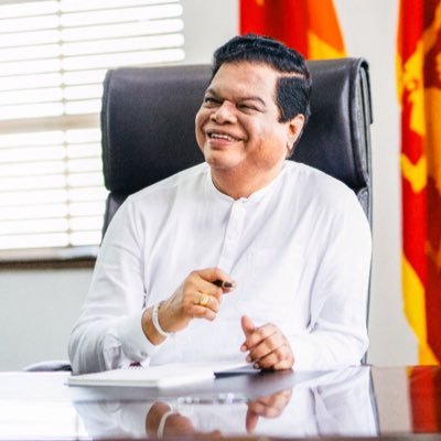 Minister of Trade Bandula Gunawardhana of Sri Lanka