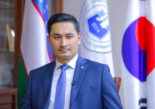 Muzaffar Djalalov (Rector of Inha University in Tashkent)