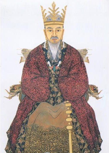 King Kim Suro of the ancient Korean Kingdom of Garak who married Pricess Ayuta of India as his Queen.