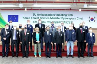 Meeting with European ambassadors to Korea for forest cooperation