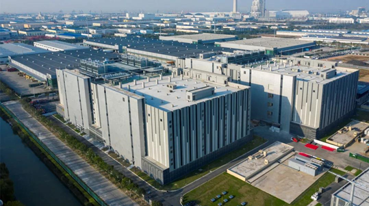 Photo shows a data center of GDS Services Ltd. (GDS), a Chinese data center operator and service provider, located in Changshu city, east China’s Jiangsu province.