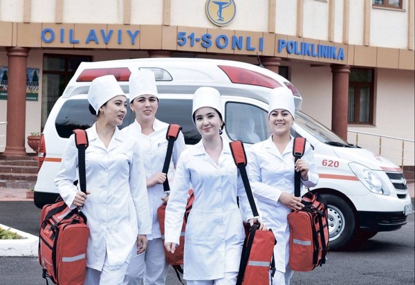Nurses of the Family Polyclinic in Uzbekistan