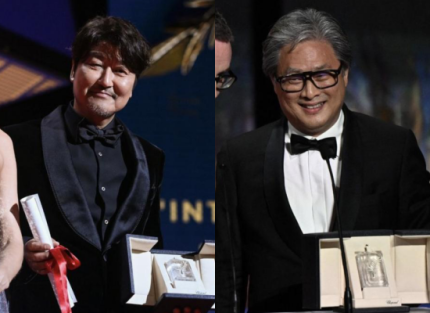 Actor Song Kang-ho (left), Director Park Chan-wook