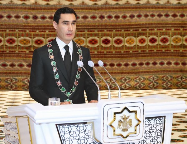 President Serdar Berdymukhammedov of Turkmenistan