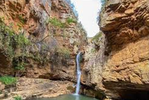 Huila Province Waterfall, Lubango City