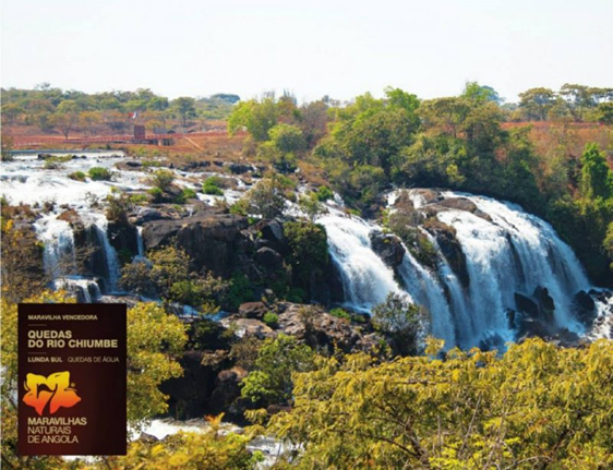 Chiumbe River Falls, Lunda Sul Province