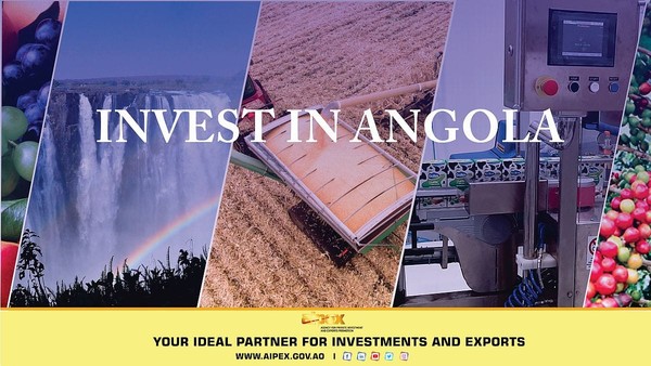 A poster provided by the Embassy of Angola in Seoul inviting Korean businesses to invest in Angola.