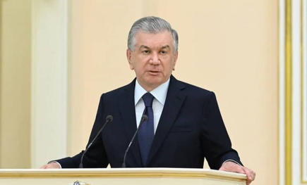 President Shavkat Mirziyoyev of the Republic of Uzbekistan