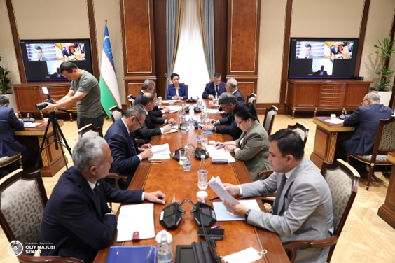 A joint meeting of the Kengashes of the Legislative Chamber and the Senate of the Oliy Majlis of the Republic of Uzbekistan