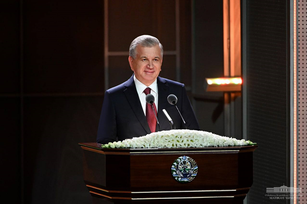 President of the Republic of Uzbekistan Shavkat Mirziyoyev delivered a speech at The opening ceremony of the Great Silk Road International Tourist Center.