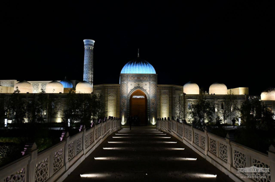 The Eternal City Complex in Samarkand