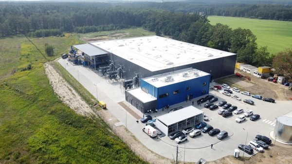 The secondary battery recycling plant built by POSCO Holdings in Poland