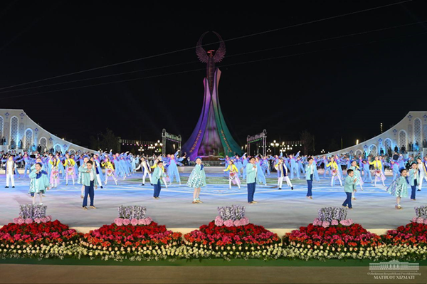 Independence celebrations in Uzbekistan, Tashkent, August 31, 2022