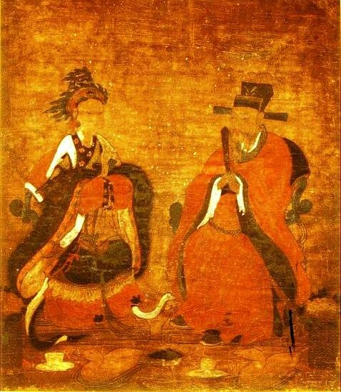 King Gongmin (1330–1374) and Queen Noguk assisted in the peaceful succession of Gegeen Khan.