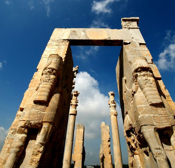 Gate of Nations- at the Persepolis – Shiraz- Iran