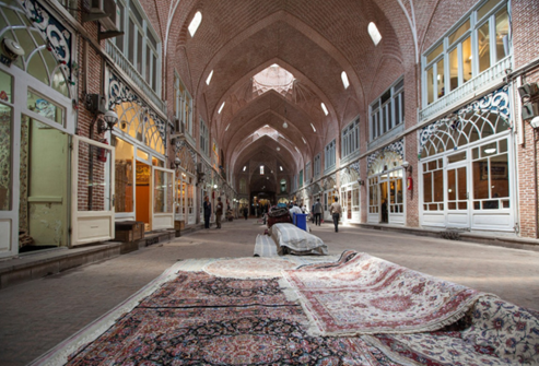 Tabriz Grand Bazar – Persian carpet market