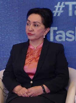 Tanzila NАRBАEVA, Chairperson of the Senate of the Oliy Majlis of the Republic of Uzbekistan